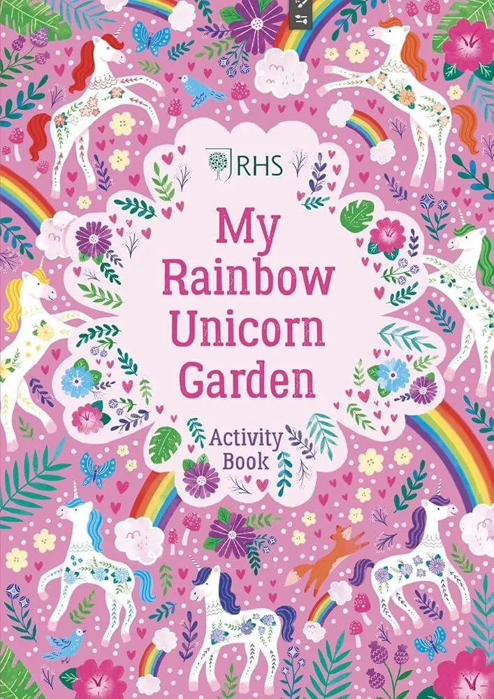 My Rainbow Unicorn Garden Activity Book: A Magical World of Gardening Fun!