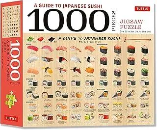 A Guide to Japanese Sushi - 1000 Piece Jigsaw Puzzle : Finished Size 29 X 20 inch (74 x 51 cm)