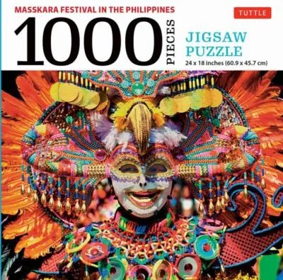 Philippines MassKara Festival - 1000 Piece Jigsaw Puzzle : (Finished Size 24 in X 18 in)