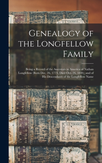 Genealogy of the Longfellow Family