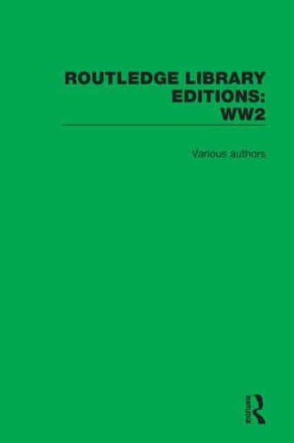 Routledge Library Editions