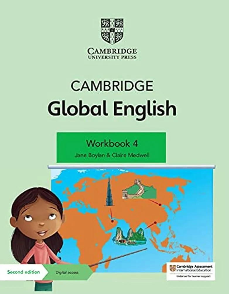 Cambridge Global English Workbook 4 with Digital Access (1 Year) : for Cambridge Primary English as a Second Language