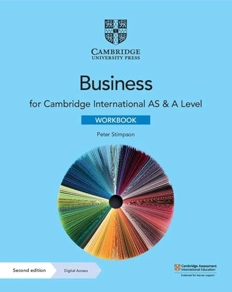 Cambridge International AS & A Level Business Workbook with Digital Access (2 Years)