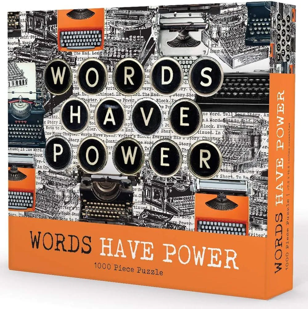 1000-piece puzzle: Words Have Power