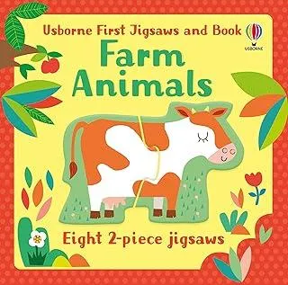 Usborne First Jigsaws: Farm Animals