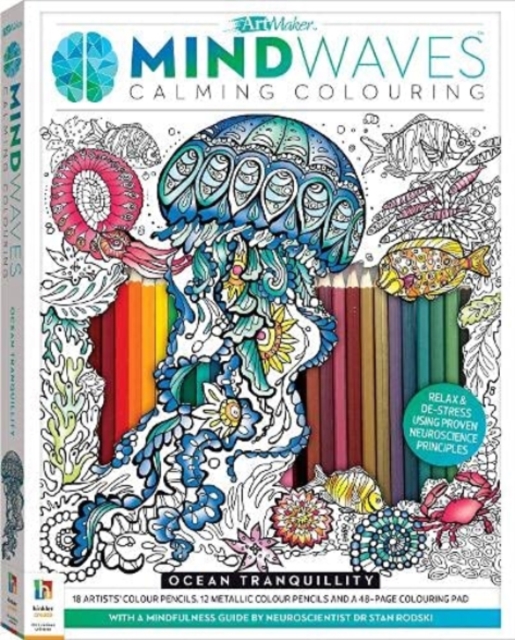 Art Maker Mindwaves Colouring Kit
