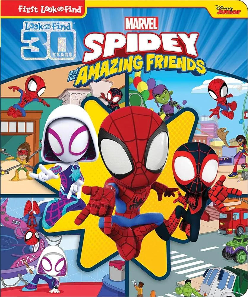 Disney Junior Marvel Spidey and His Amazing Friends: First Look and Find