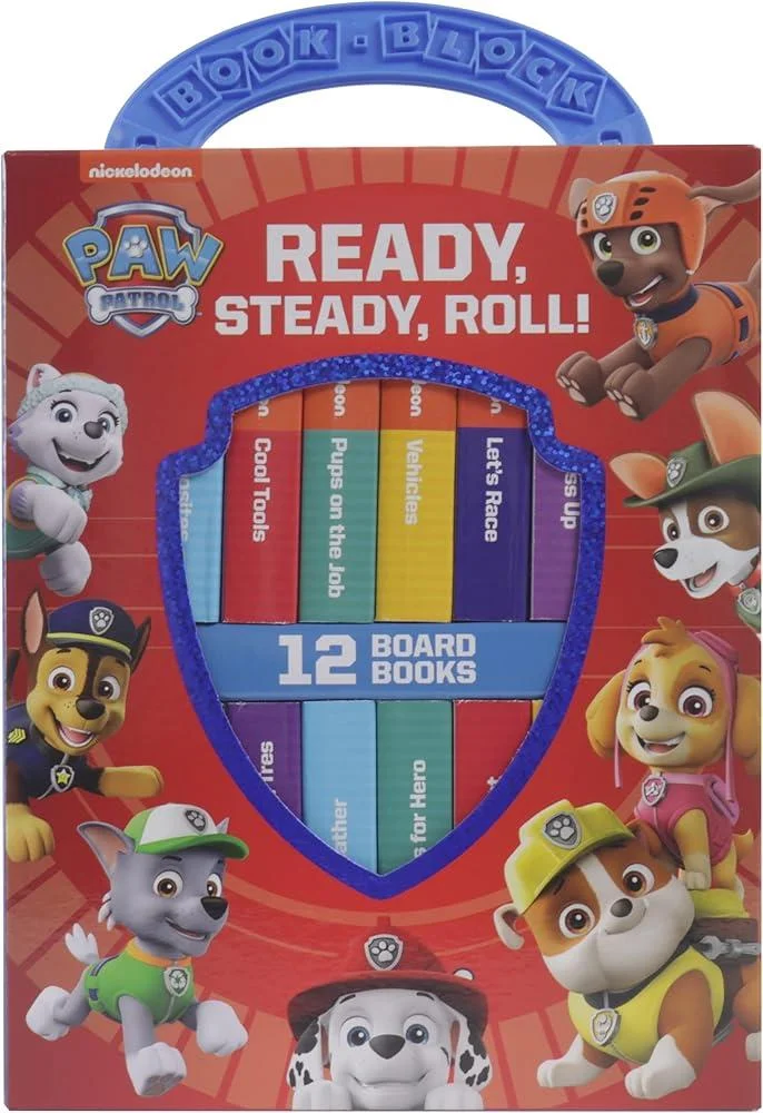 Nickelodeon PAW Patrol: Ready, Steady, Roll! 12 Board Books