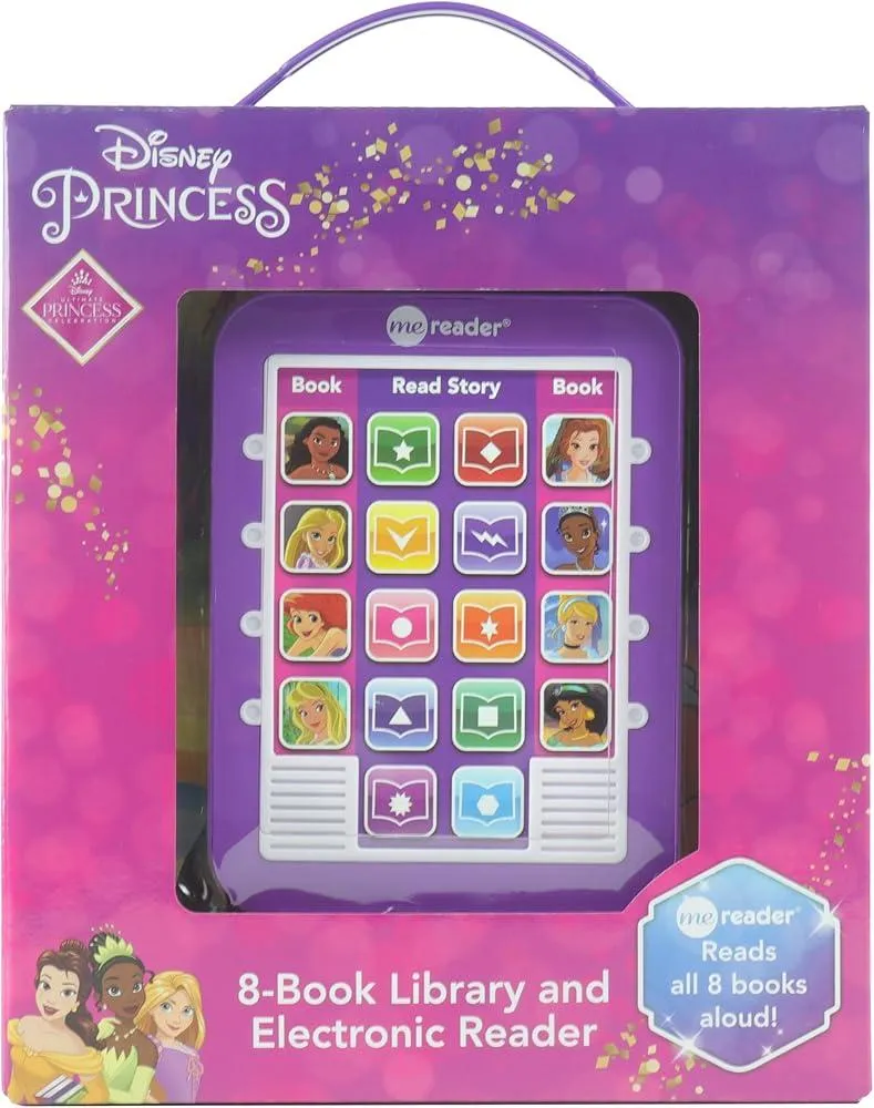 Disney Princess: Me Reader 8-Book Library and Electronic Reader Sound Book Set