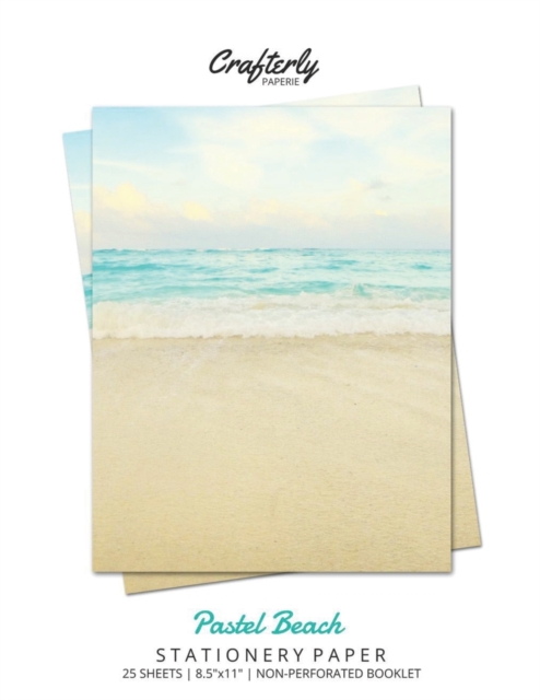 Pastel Beach Stationery Paper
