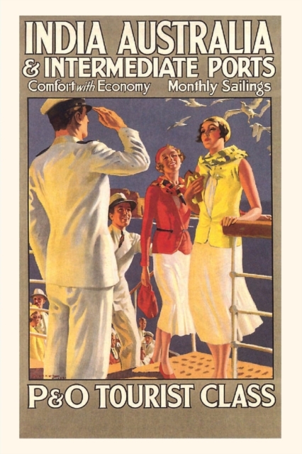 Vintage Journal Ocean Liner Travel Poster