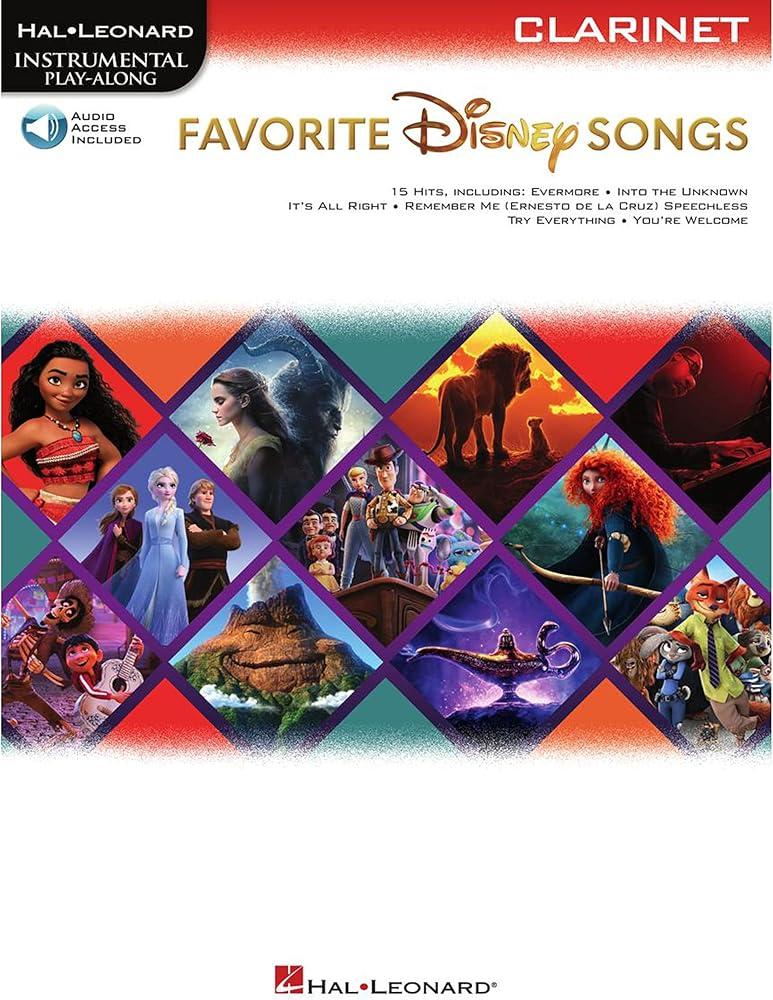 Favorite Disney Songs : Instrumental Play-Along - Clarinet