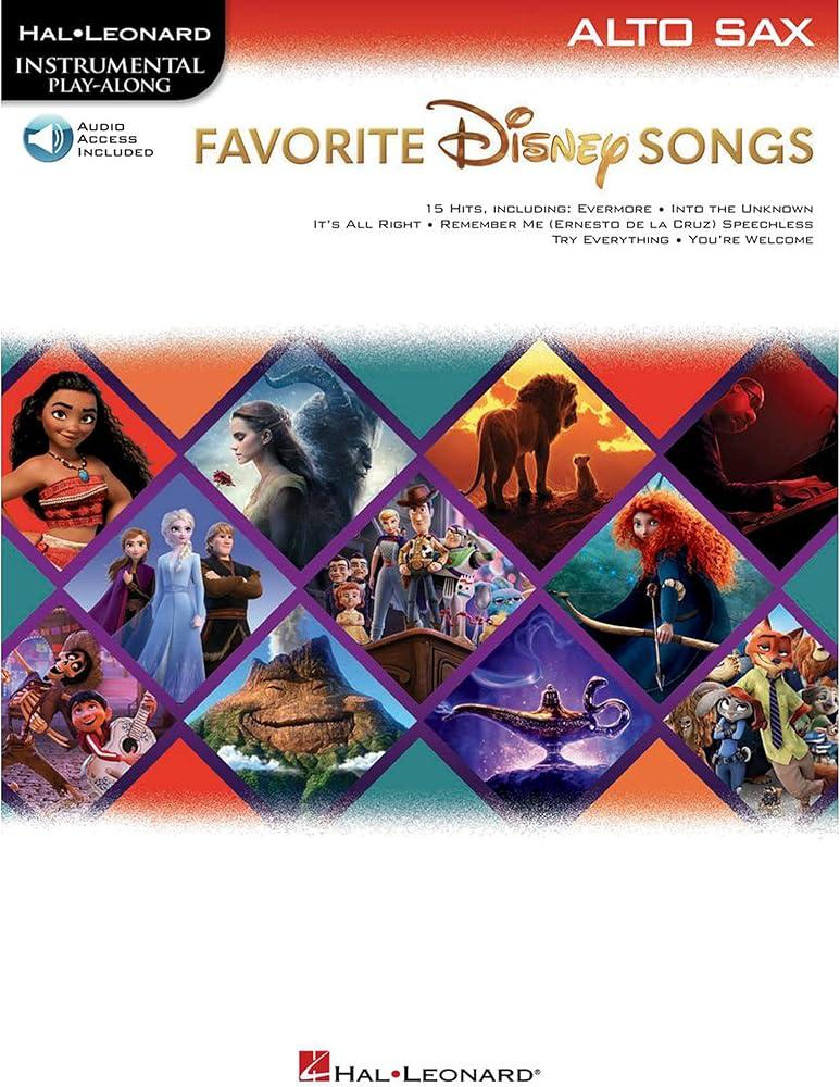 Favorite Disney Songs : Instrumental Play-Along - Alto Sax