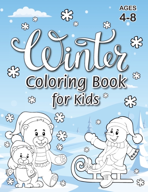 Winter Coloring Book for Kids