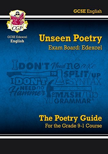 GCSE English Edexcel Unseen Poetry Guide includes Online Edition