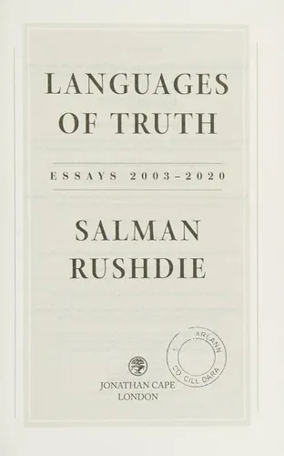 Languages of Truth : Essays 2003-2020