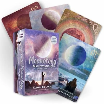 Moonology™ Manifestation Oracle : A 48-Card Moon Astrology Oracle Deck and Guidebook