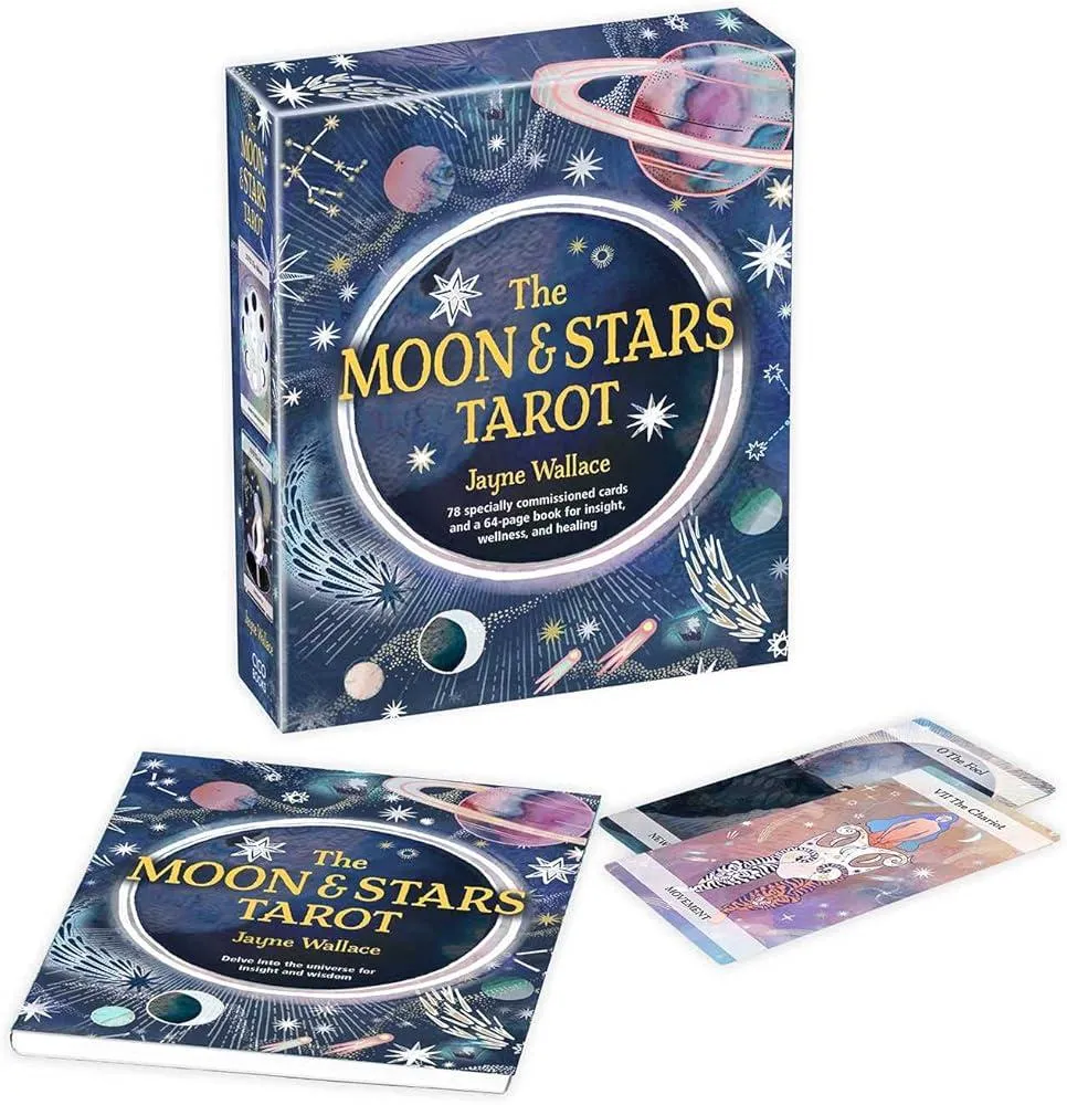 The Moon & Stars Tarot : Includes a Full Deck of 78 Specially Commissioned Tarot Cards and a 64-Page Illustrated Book