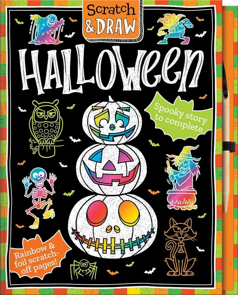 Scratch and Draw Halloween