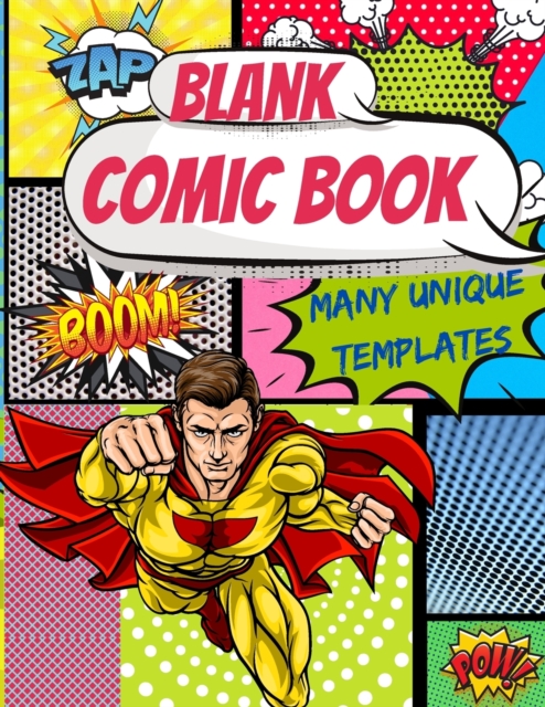 Blank Comic Book Many Unique templates
