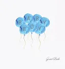Boy baby shower guest book (Hardback)