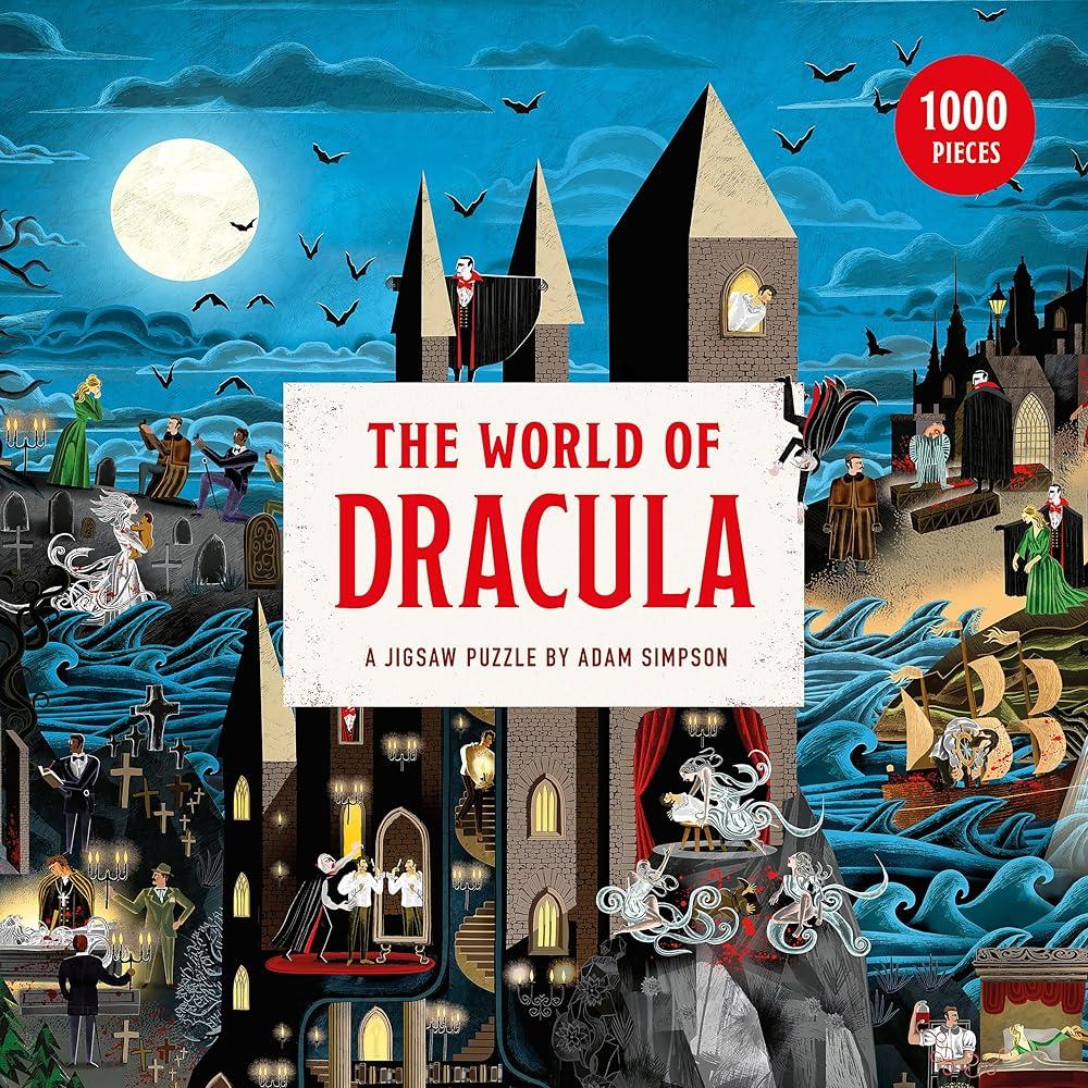 The World of Dracula : A Jigsaw Puzzle by Adam Simpson