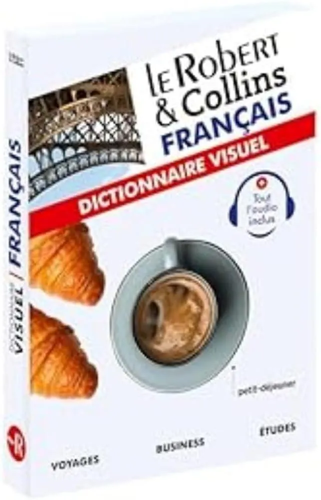 Dictionnaire Visuel Francais : An illustrated visual dictionary in French for the traveller in France