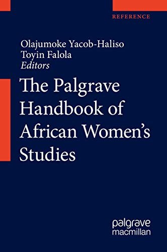 The Palgrave Handbook of African Women's Studies