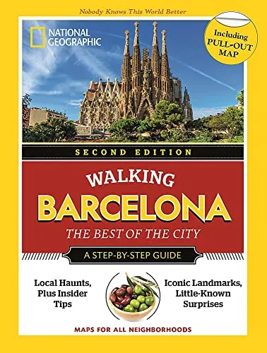 National Geographic Walking Barcelona, Second Edition