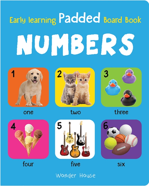 Early Learning Padded Book of Numbers