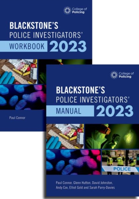 Blackstone's Police Investigators Manual and Workbook 2023