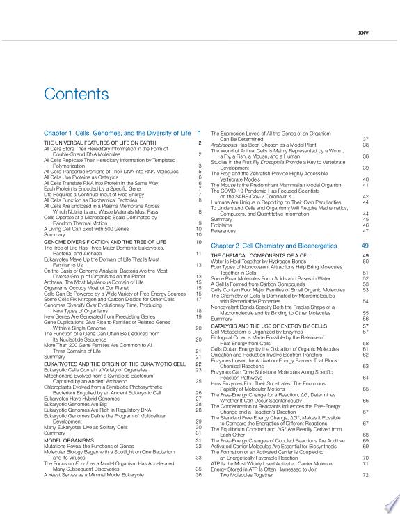 Molecular Biology of the Cell