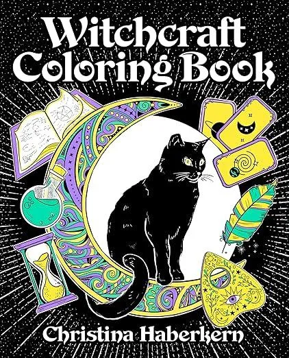 Witchcraft Coloring Book