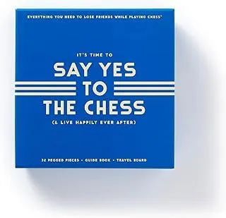 Say Yes To The Chess Game Set