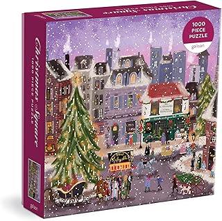 Joy Laforme Christmas Square 1000 Piece Puzzle in Square Box