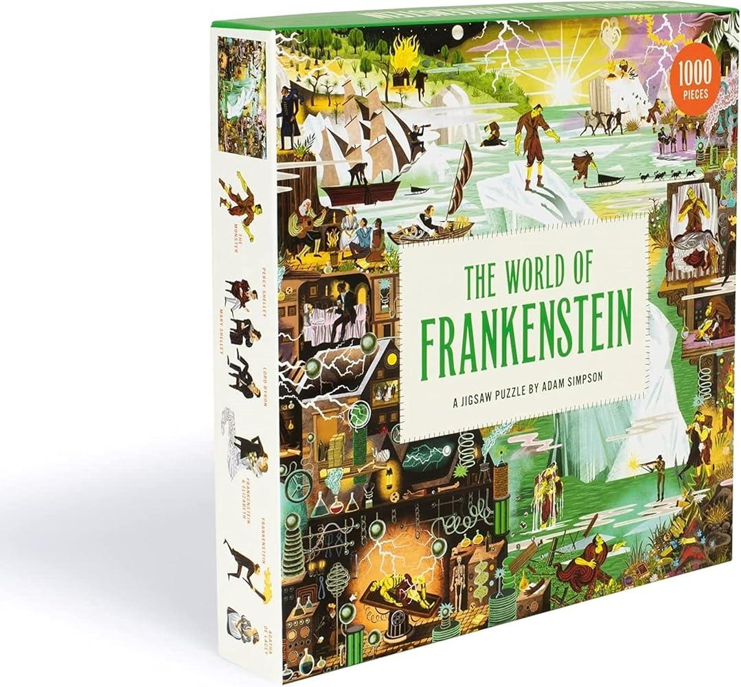 The World of Frankenstein : A Jigsaw Puzzle by Adam Simpson