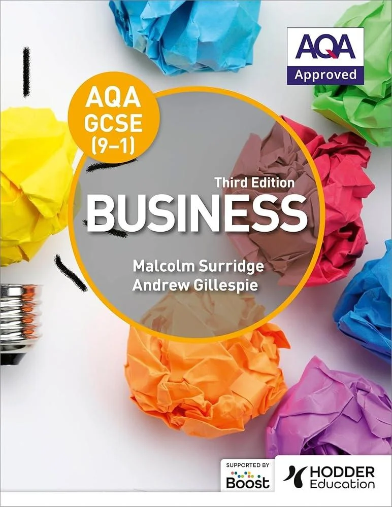 AQA GCSE (9-1) Business, Third Edition