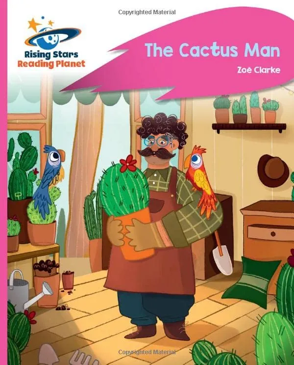 Reading Planet - The Cactus Man - Pink C