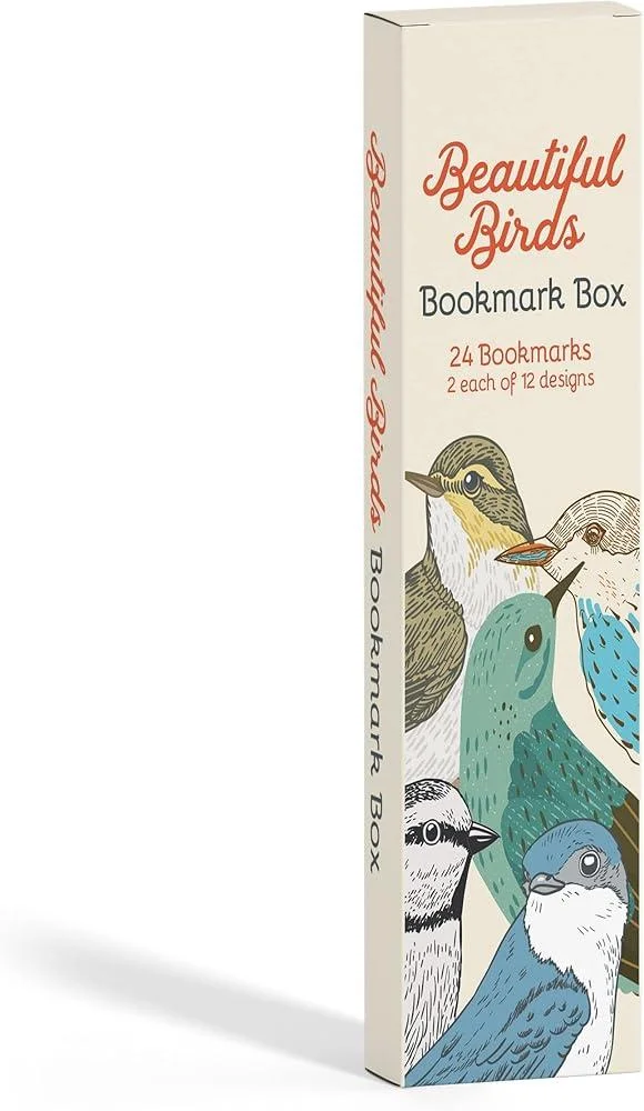 Beautiful Birds Bookmark Box