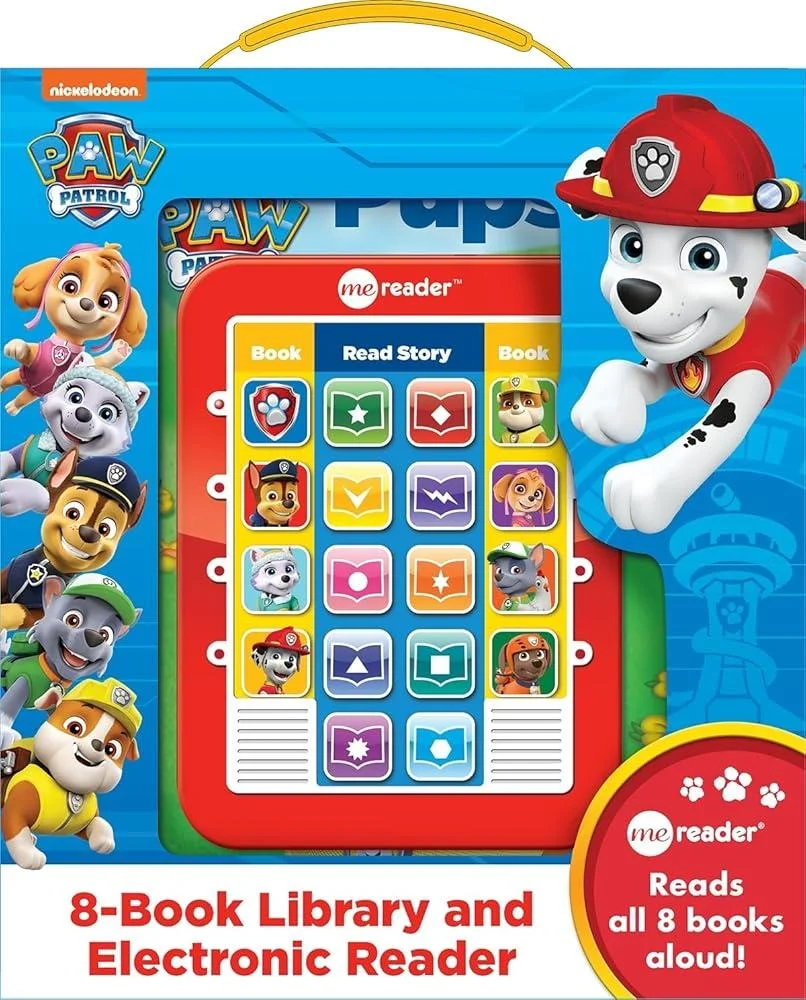 Nickelodeon PAW Patrol: 8-Book Library and Electronic Reader Sound Book Set