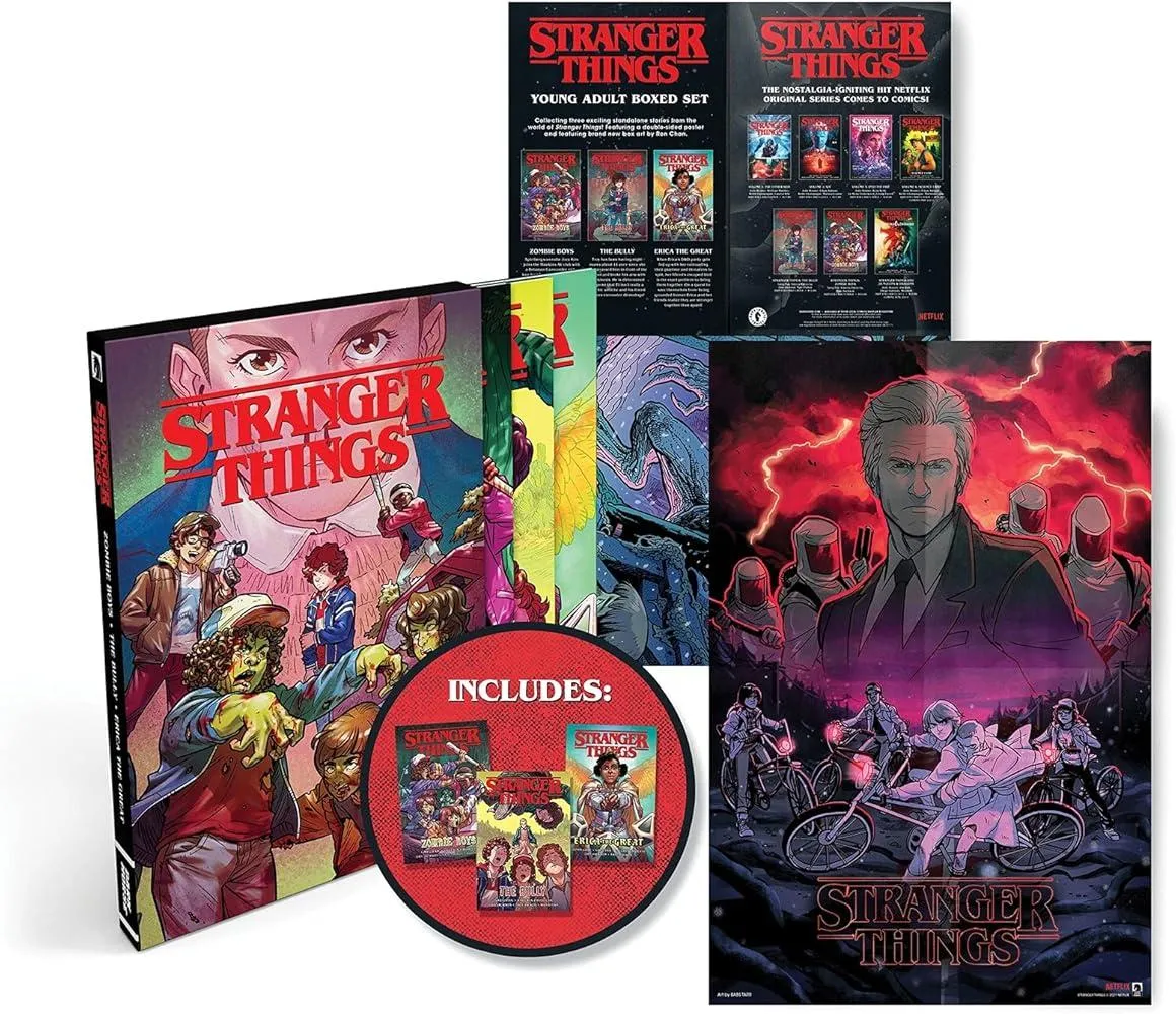 Stranger Things Graphic Novel Boxed Set (Zombie Boys, The Bully, Erica the Great)