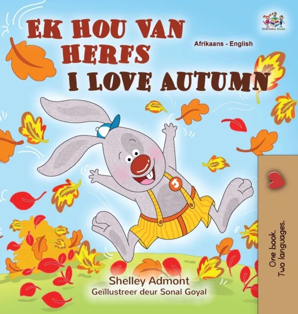 I Love Autumn (Afrikaans English Bilingual Children's Book)