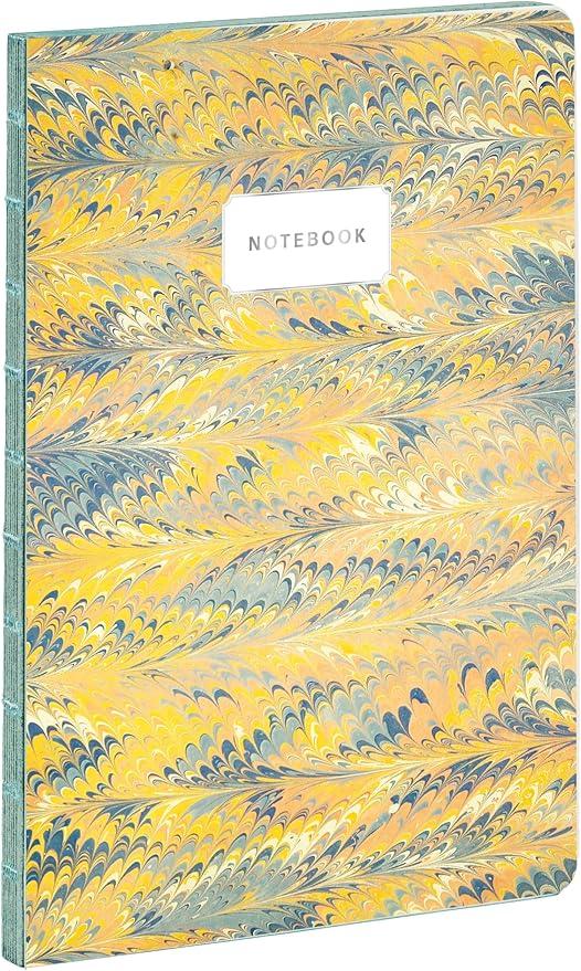 Florentine Yellow A5 Notebook