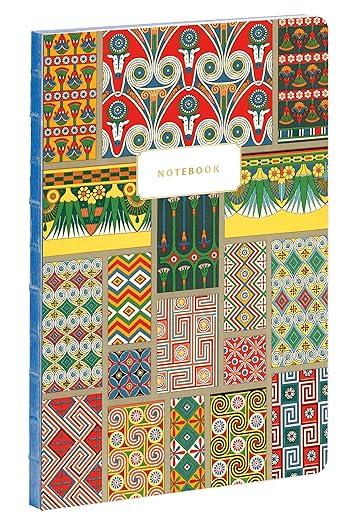 Ancient Egypt Patterns - Albert Racinet A5 Notebook