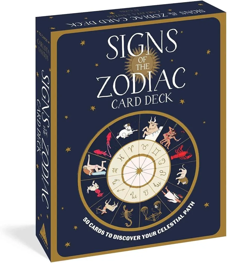 Signs of the Zodiac Card Deck : 50 Cards to Discover Your Celestial Path