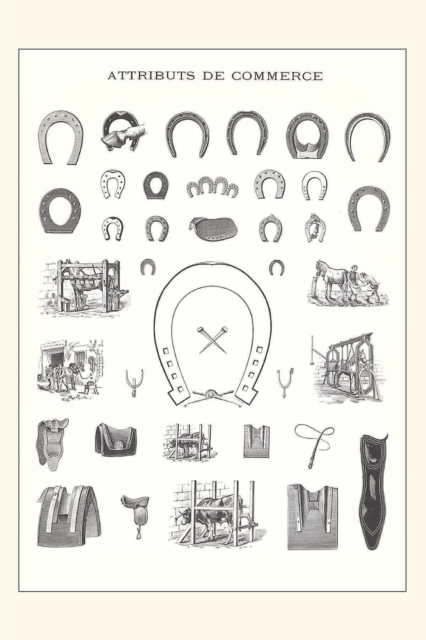 Vintage Journal Horseshoes