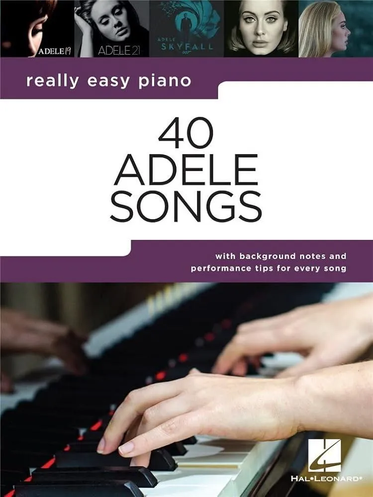 Really Easy Piano : 40 Adele Songs