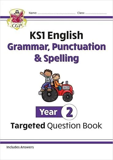 KS1 English Year 2 Grammar, Punctuation & Spelling Targeted Question Book (with Answers)