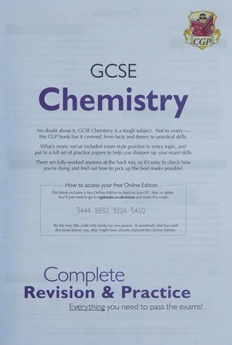 GCSE Chemistry Edexcel Complete Revision & Practice includes Online Edition, Videos & Quizzes