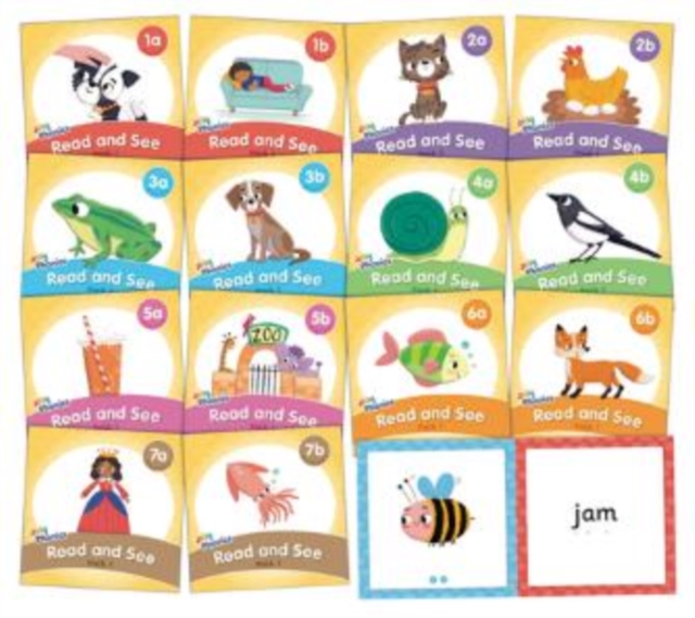 Jolly Phonics Read and See, Pack 1